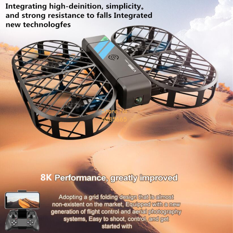 Drone Controller Screen - Kamera HD 8K 360 ° Ochrona