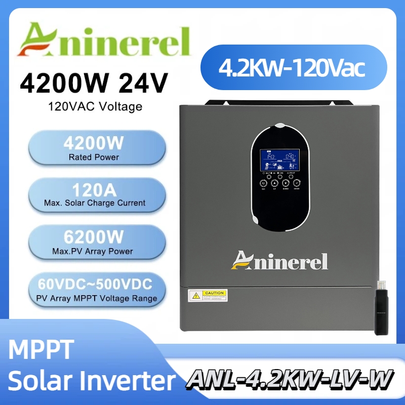 Drone Solar Charger - Aninerel 4.2KW 24V NOWY 110-120V Hybrydowy