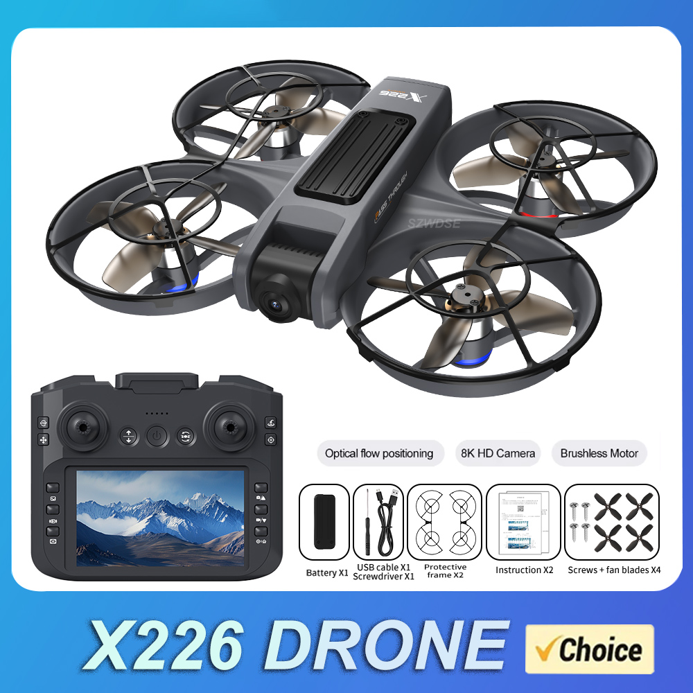Nowy dron RC X226 2.4G 5G WIFI – Drone Controller Screen recenzja i cena